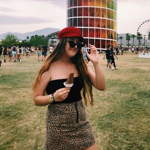 Cheetah Urban Outfitters BDG Skirt